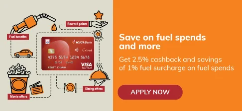 Save on Fuel with ICICI Bank Best Fuel Credit Cards